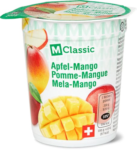 Yoghurt Apple, Mango