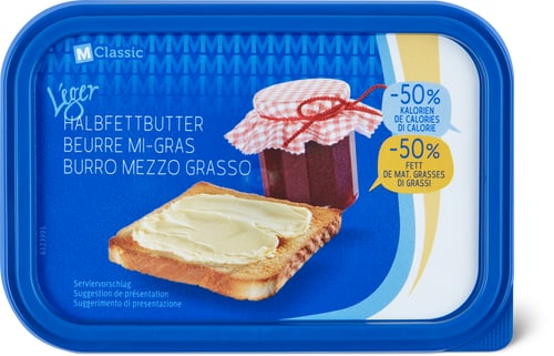 léger Halbfettbutter