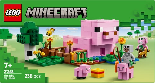 La casa del maialino Lego Minecraft 21268