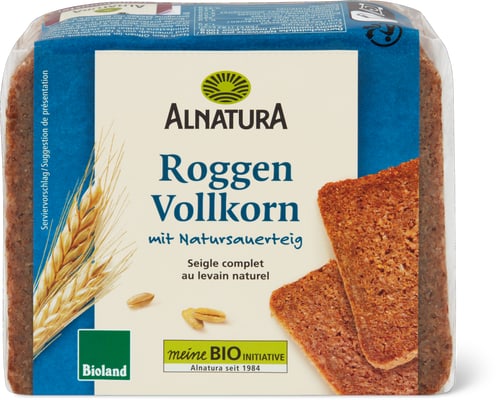 Bio Wholemeal Rye With Natural Sourdough