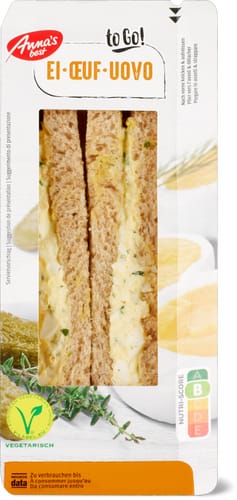 Vegi Sandwich Ei