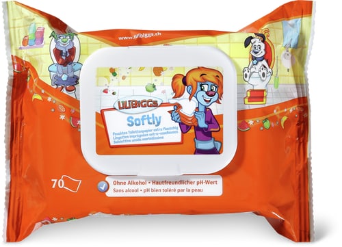 Lilibiggs Wet Wipes Alcohol-Free, Skin-Friendly pH Value