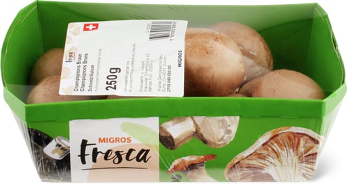 Fresca Button Mushrooms Brown