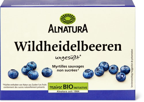 Bio Wild blueberries  unsweetened