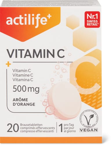 Vitamin C Brausetabletten  Orange
