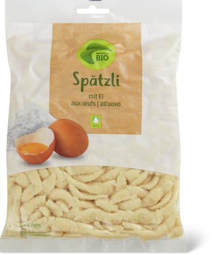 Bio Spaetzle Containing Eggs