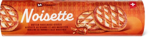 Butter and hazelnut biscuits