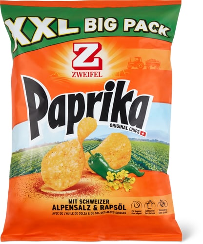Big Pack Crisps Paprika