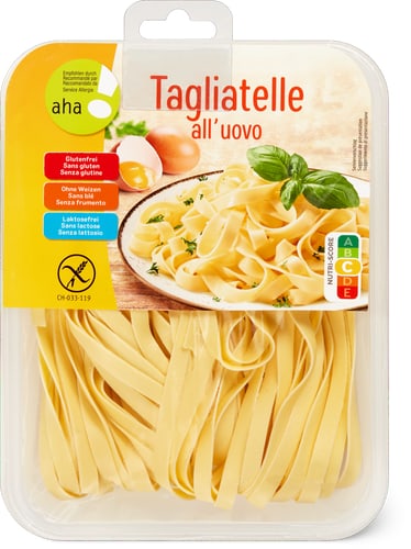 aha! Tagliatelle Containing Eggs