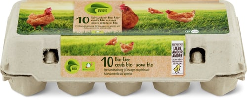 Bio Uova 53+ Allevamento all'aperto