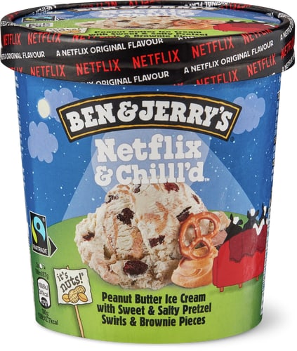 Ice cream tub  Netflix and chill’d