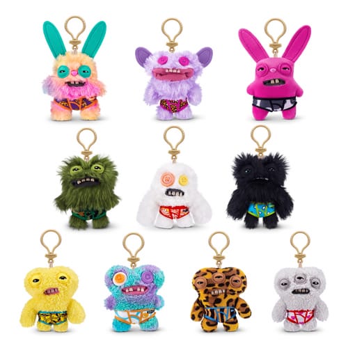 Zuru Fuggler Keyrings 12 cm Assorted