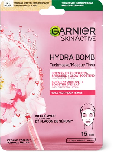 Maschera idratante in tessuto Hydra Bomb