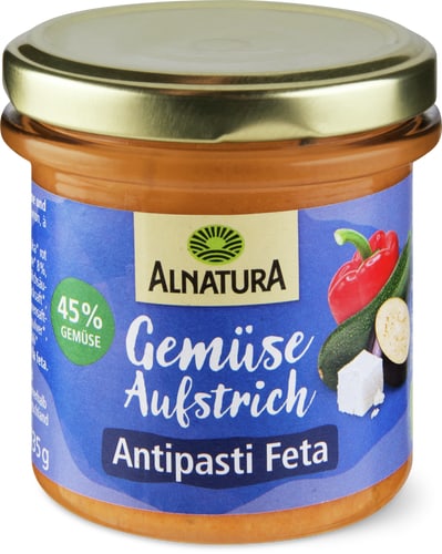 Bio Vegetable Spread Antipasti Feta