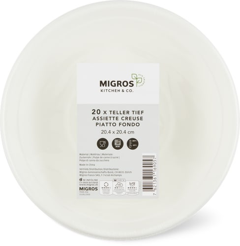 Plate Sugar Cane, Deep, 20.4 m