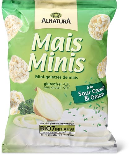 Alnatura Bio Corn Minis Sour Cream & Onion