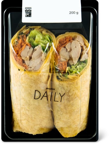 Wraps Poulet Crudité