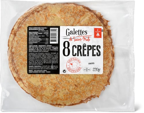 Crêpes nature