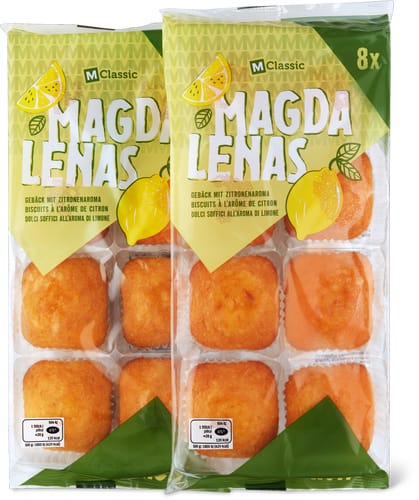 M-Classic Magdalenas Zitrone