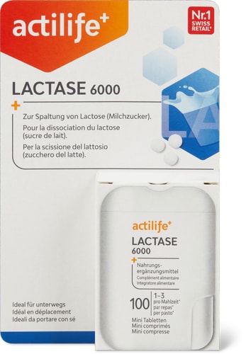 Lactase Tablets 6000 I.U.
