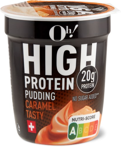 High Protein Caramel Pudding