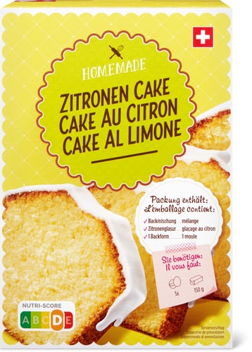 Lemon cake mix