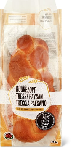 IP-SUISSE Farmer’s Plaited Bread  Light-Coloured Flour