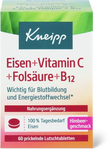 Kneipp Iron Plus lozenges