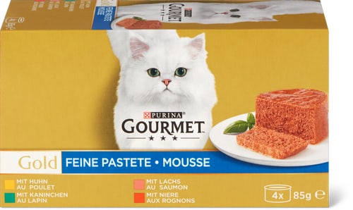Gold Fine pâté with chicken, rabbit, salmon and kidney