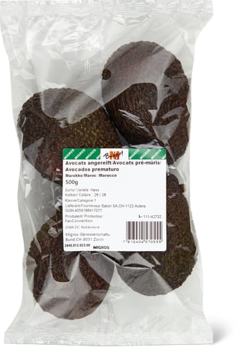 Avocados angereift
