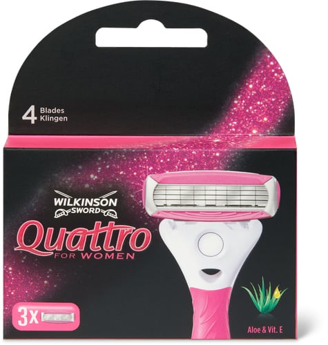 Replacement Blades Aloe Vera & Vitamin E