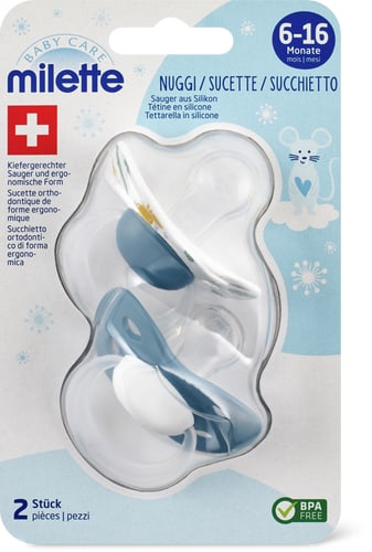 Baby Care Soother 6–16 M (Farbe: blue, Grösse: 000)