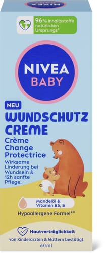 Nappy cream Almond oil, vitamin B5, E