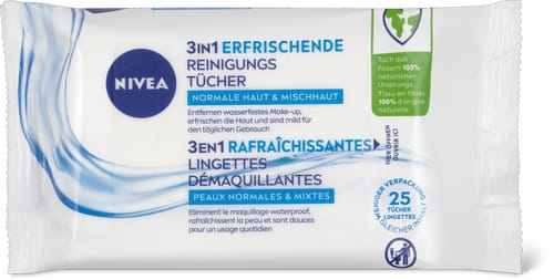 3-in-1 Refreshing Cleansing Wipes