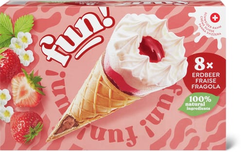 Cones  Strawberry