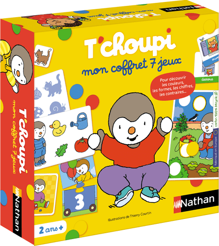 Mon coffret t’choupi (Couleur: neutre, Langue: Français)