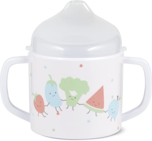 Melamin drinking cup fruits (Farbe: pastell, Grösse: 000)