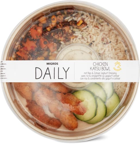 Daily Chicken Bowl With Rice & Zataar Yoghurt Dressing