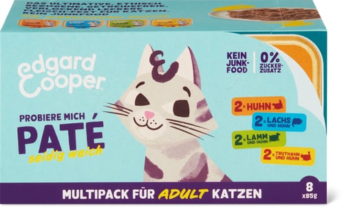 Adult Paté Multipack Pollo, salmone, agnello, tacchino