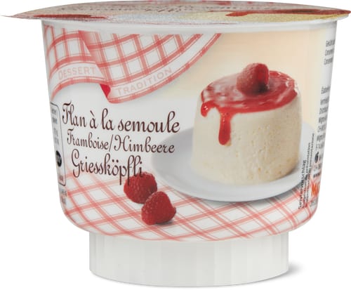 Tradition Semolina Pudding Raspberry