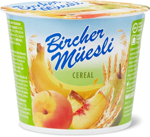 Bircher Muesli Cereal