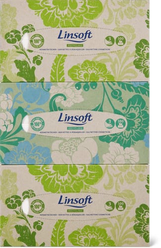 Recycled Paper Cosmetic Wipes 3-Ply