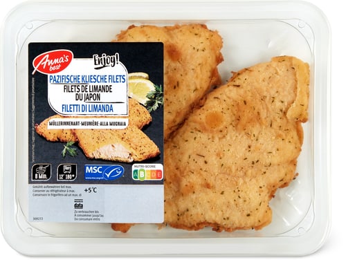 MSC Pacific Dab Fillets Meuniere