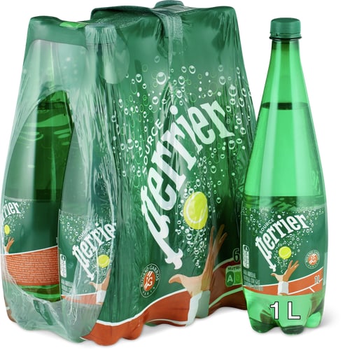 Eau minérale avec gaz