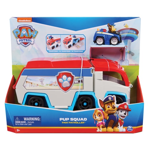 PAW Patrol Pup Squad Mini Patroller with Chase Vehicle