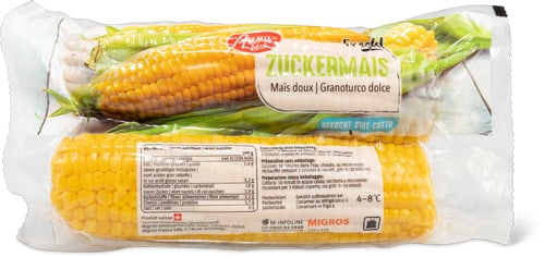 Zuckermais pasteurisiert