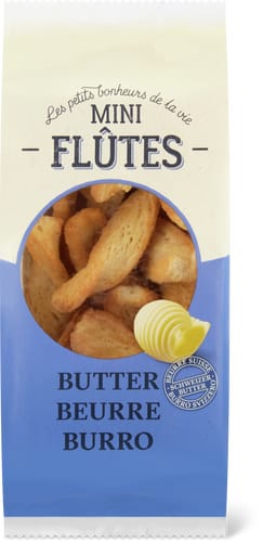 Mini-Flûtes Butter