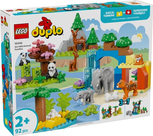 Lego Duplo® Wild Animal Families 3-in-1 Set (10446)