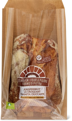 Steinofen Bio Crusty Bread  Light-Coloured Flour