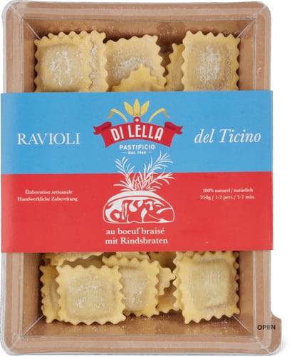 Tessiner Ravioli Rindsbraten